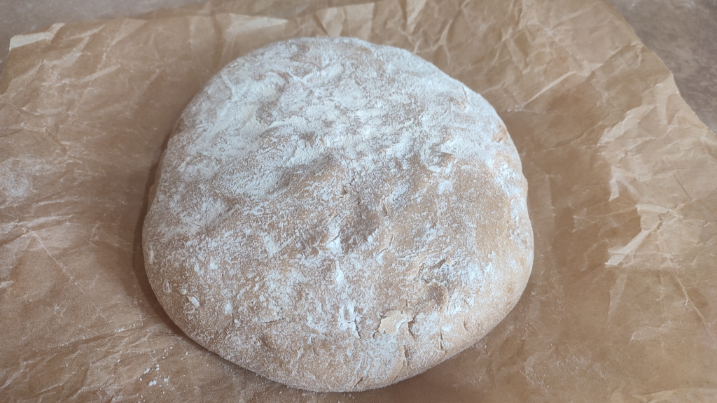 Хляб без месене в глинен съд-Стъпка-8251