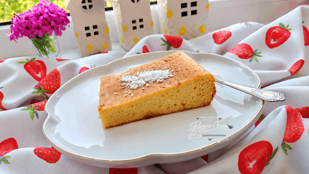 🍰 Сиропиран сладкиш със семола без бяла захар