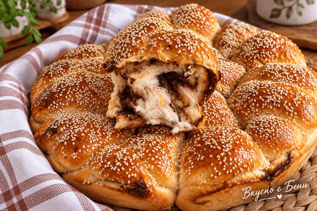 ПИТКА С МАСЛО И ХАЛВА